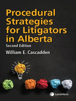 cover image of Procedural Strategies for Litigators in Alberta